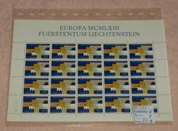 Liechtenstein Bogen 431  ** MNH  Europa  #XL430 - Blocs & Feuillets