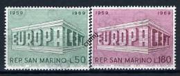 1969 - SAINT-MARIN - SAN MARINO - Sass. 779/80 - MNH - New Mint - Nuovi