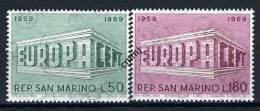 1969 - SAINT-MARIN - SAN MARINO - Sass. 779/80 - MNH - New Mint - Neufs