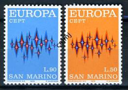 1972 - SAINT-MARIN - SAN MARINO - Sass. 849/50 - MNH - New Mint - - Neufs
