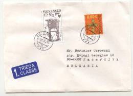 Mailed Cover (letter)  From Slovakia - Lettres & Documents