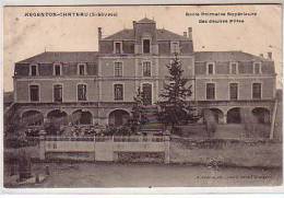 79 ARGENTON CHATEAU ( 2 Sèvres ) - Ecole Primaire Supérieure Des Jeunes Filles - Animé écoliers Dans Cour - édition Ga - Argenton Chateau