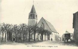 Indre-et-Loire : Nov12 472: Monnaie  -  Eglise - Monnaie