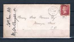 Yvert N° 26 Op Brief Van London - 30/06/1863 (GA6690) - Storia Postale