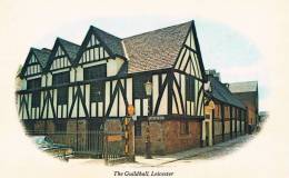 The Guildhall - LEICESTER - TBE, Carte Neuve Petit Format, 2 Scans - Leicester