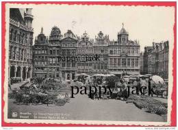 Belgium Old Market Square Photo 1938 Grand Place De Groote Markt , Architecture, Nice Old Buildings, Animation, - Markten