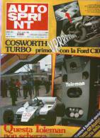 AUTO SPRINT - N. 34/1982 - Motoren