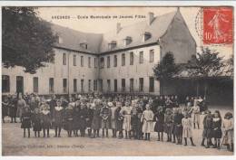 59 - Avesnes - Ecole Municipale De Jeunes Filles - Edteur: Vacherand - Avesnes Sur Helpe