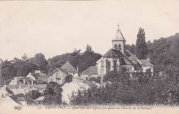 VAL D OISE SAINT PRIX QUARTIER DE L EGLISE VUE PRISE DU CHEMIN DE LA SOLITUDE Editeur Eld - Saint-Prix