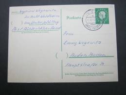 1959, SAND über Bühl, Stempel Auf Karte - Covers & Documents