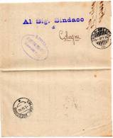 1916 LETTERA CON ANNULLO EDOLO - BRESCIA  + COLOGNE - Franquicia