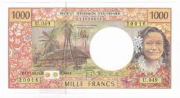 Polynésie Française / Tahiti - 1000 FCFP / U.049 / 2012 / "Nouvelles Signatures" - Neuf / Jamais Circulé - Territoires Français Du Pacifique (1992-...)