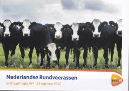 Nederland 2012, Postfris MNH, Folder 464, Cattle Breeds - Nuevos