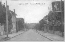 BOURG - LA - REINE     *** Avenue Du Petit Chambord   ***  Cpa Peu Courante - Bourg La Reine