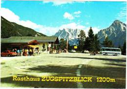 Rasthaus Zugspitzblick - & Bus, Old Cars - Zugspitze