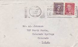 Australia 1947 Cover Sent To USA - Officials