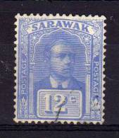 Sarawak - 1922 - 12 Cents Sir Charles Vyner Brooke - Used - Sarawak (...-1963)