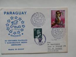 30/998    LETTRE  PARAGUAY - Roedores