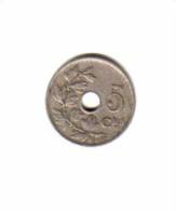BELGIUM   5  CENTIMES  1910  (KM# 67) - 5 Cents