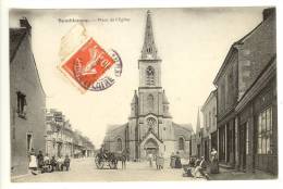 37.semblançay .Place De L'Eglise .Animée - Semblançay