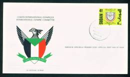 SUDAN - 1984 Olympics FDC As Scan - Sudan (1954-...)
