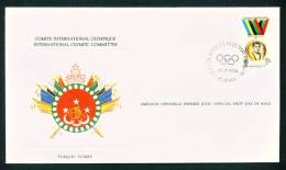 TURKEY - 1984 Olympics FDC As Scan - FDC