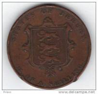 COINS  JERSEY KM3 1/3 Sh 1844 .   (DP44) - Jersey