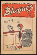 Revue, BLAGUES, N° 275 (1er Décembre 1965) : Editions Rouff, 16 Pages, Delorme, Fortune, Bourvil, Pierre Ferrary... - Humor