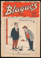 Revue, BLAGUES, N° 287 (1er Mai1966) : Editions Rouff, 16 Pages, Merane, Sports, Bistouri, Bourvil, Pierre Ferrary... - Humor