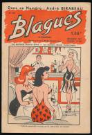 Revue, BLAGUES, N° 430 (16 Avril 1972) : Editions Rouff, 16 Pages, Birabeau, Pas De Chance, Heureuse époque, Doudou... - Humour