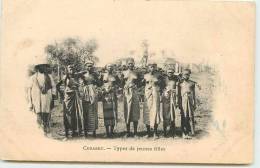 GUINEE CONAKRY TYPES DE JEUNES FILLES SEINS NUS - Guinea