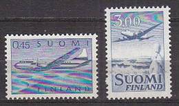 L6213 - FINLANDE FINLAND AERIENNE Yv N°8/9 ** - Unused Stamps