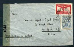 Argentina 1942 Cover Buenos Aires- USA  Censored - Lettres & Documents