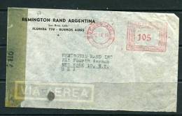 Argentina 1944 Cover Buenos Aires- USA  New York Censored - Briefe U. Dokumente