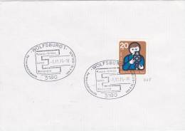 BERLIN, 1975,  Lettre Mi  468 EF/1516 - Briefe U. Dokumente