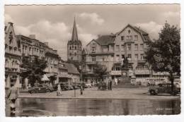 Allemagne- Herford  Alter Markt- Animée- Automobiles Des Années 1950-60- Cpsm - Herford