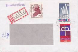 BERLIN, 1974,  Lettre Rec Mi  466/1504 - Briefe U. Dokumente