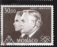 PA N° 42/44    - Oblitéré   - Princes Rainier III Et Albert  -Monaco - Poste Aérienne