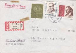 BERLIN, 1959,  Lettre Rec Mi  171-190/1526 - Covers & Documents