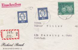 BERLIN, 1961,  Devant De Lettre Rec Mi  207-363/1527. - Brieven En Documenten