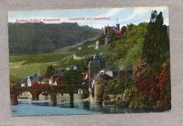 33660      Germania,  Radium -  Solbad  Kreuznach  -  Nahebrucke  Und  Kauzenberg,  NV(scritta) - Bad Kreuznach