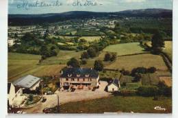 58 - MONTSAUCHE -  CHAMPGAZON - VUE AERIENNE - 1976 - Montsauche Les Settons