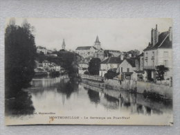 CPA 86 Vienne MONTMORILLON -  La Gartempe Au Pont Neuf  1919 - Montmorillon