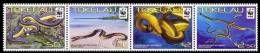 (153) Tokelau  WWF Reptiles / Snakes / Serpents / Schlangen  ** / Mnh  Michel 408-11 - Tokelau