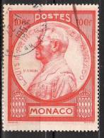 N° 286-  Oblitéré  - Prince Louis II    -Monaco - Oblitérés
