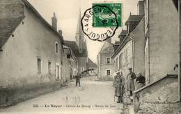 LE NOYER (18) Entrée Du Bourg Route De Jars Animation Cachet Convoyeur - Other & Unclassified