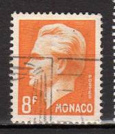 N° 366-  Oblitéré  - Prince Rainier III   -Monaco - Oblitérés