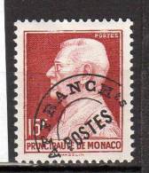 N° 7  -   Neuf*  - Prince Louis II    -Monaco - Prematasellado