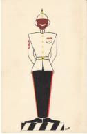Bahamas Elysee Artist Signed 'Bahamas Constable' Police C1950s/60s Vintage Postcard - Bahamas