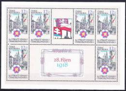 ** Tchéque République 1998 Mi Klb. 194-6, (MNH) - Blocks & Sheetlets